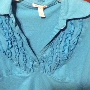 Tops - Turquoise Blouse size extra-large Tops - Turquoise Blouse size extra-large